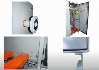Электрический испаритель типа DAGES серии VEI (Стандарт-класс)в стальном шкафу, Модель VEIS200-T Исп.А
