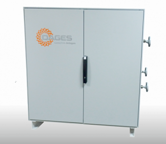 Электрический испаритель типа DAGES серии VEI (Стандарт-класс)в стальном шкафу, Модель VEIS80-T Исп.В