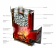 Банная печь бизнес-класса ТМF Гекла Inox антрацит, c иллюминатором