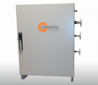 Электрический испаритель типа DAGES серии VEI (Стандарт-класс)в стальном шкафу, Модель VEIS20-UV Исп.B