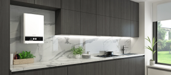 Газовый котёл отопления COPA Eomix конденсационный двухконтурный 35 кВт