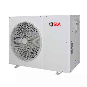 Инверторный тепловой насос воздух-вода SILA AM 9,5 I (HC)