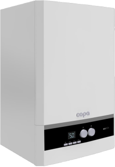 Газовый котёл отопления COPA Eomix конденсационный двухконтурный 35 кВт