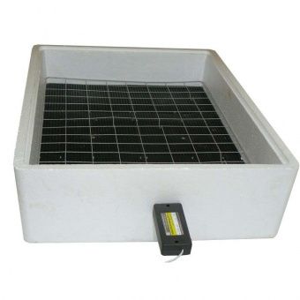 Автоматический инкубатор ИБ3НБ на 104 яйца с терморегуляторами 220В и 12В (с электроприводом ЭП-1СТ)
