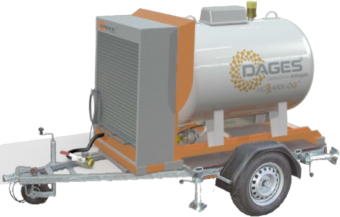 Мобильная станция автономного газоснабжения типа DAGES (передвижная версия) Артикул: 031001
