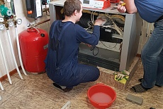 Монтаж систем отопления