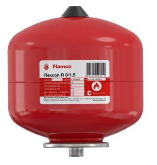 Котёл отопления Расширительный бак Flamco Flexcon R 18 для частного дома