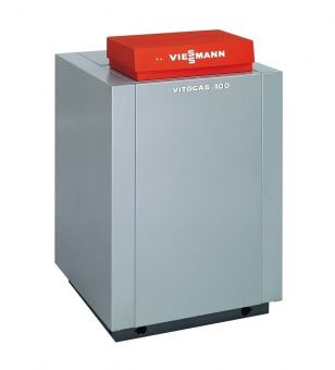 Газовый котёл отопления Viessmann Vitogas 100-F 108 кВт Vitotronic 200/КО2B (погодозависимая автоматика)