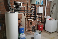 Монтаж систем отопления