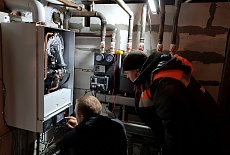 Монтаж систем отопления