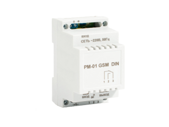 Реле для коммутации мощных нагрузок РМ-01 GSM DIN