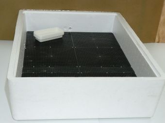 Автоматический инкубатор ИБ3НБ на 104 яйца с терморегулятором 220В (с многорежимным электроприводом)