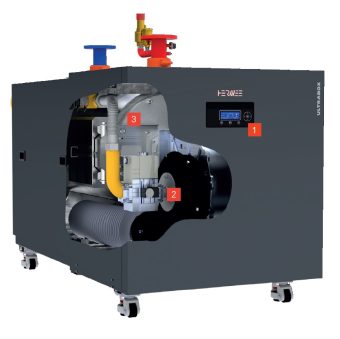 Газовый котёл отопления Hermes Ultrabox напольный конденсационный котел 315 кВт